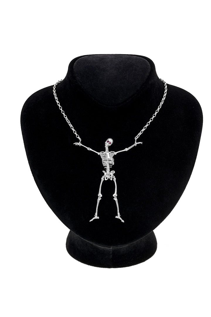 immortal skeleton necklace